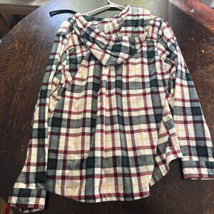 L.L Bean Women's Relaxed Fit - Large Flannel Jacket